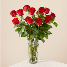 Load image into Gallery viewer, Long Stem Red Rose Bouquet