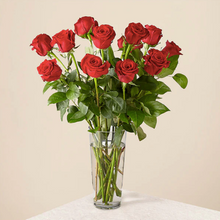 Load image into Gallery viewer, Long Stem Red Rose Bouquet
