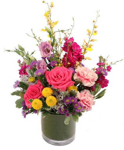 Fun Fuchsia Floral Arrangement